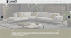 Desktop Screenshot of hanseninteriors.com